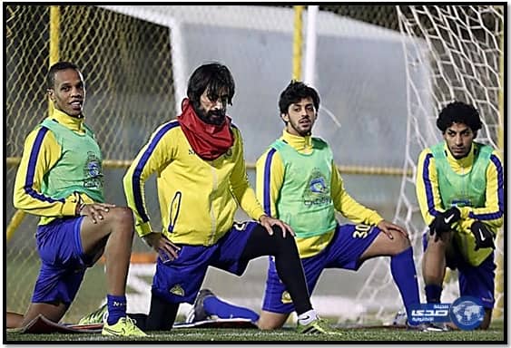 النصر يستانف تدريباته بعد يوم الراحة