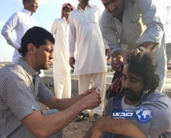 «الممرض المتنقل» ينقذ مصابًا بخيبر