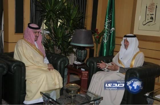 سمو وزير التربية والتعليم يستقبل الأمير فيصل بن سلمان