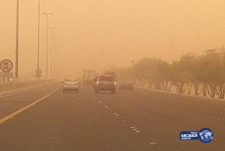 الأرصاد: استمرار الرياح المثيرة للأتربة وتوقع هطول أمطار على المرتفعات