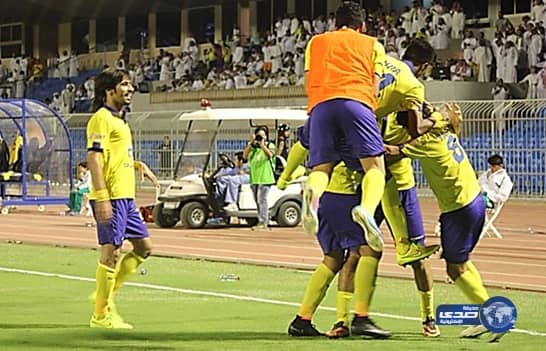 بالفيديو والصور:النصر يتصدر الدوري بعد فوزه على العروبة