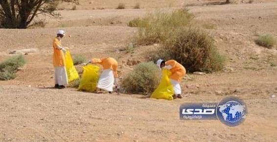 أمانة الرياض تكثّف أعمال النظافة في المتنزهات البرية
