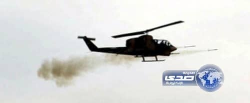 سقوط طائرة عمودية بالقرب من وادي الدواسر