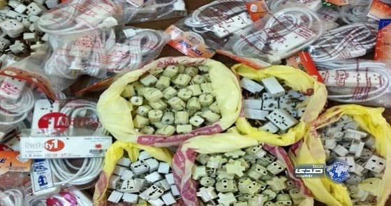 التجارة : تصادر 4 آلاف قطعة كهربائية خطرة على المستهلكين بالبدائع