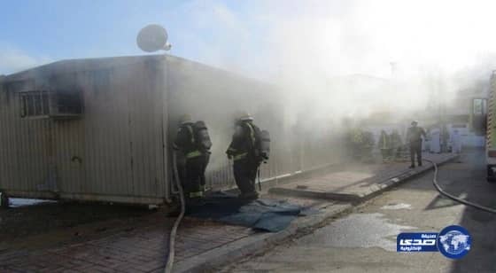 إخماد النيران في حريق مسجد بـ”محمدية عرعر”