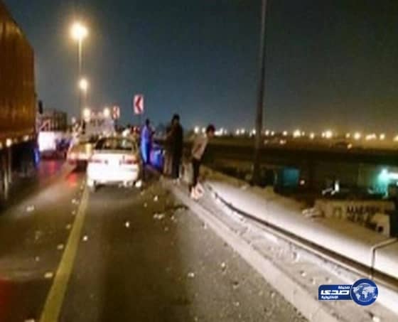 مصرع عشريني بعد سقوطه من جسر الخير بجدة