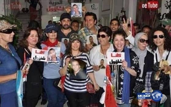 ماذا قالت إلهام شاهين عن رفعها ويسرا لافتة "كلنا شاؤول"