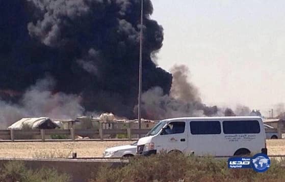 السيطرة على حريق في موقع سكني بالجبيل