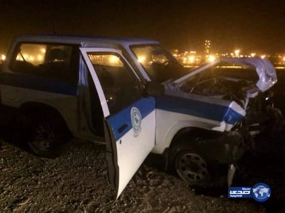 سكران يقتحم منطقة محظورة ويصيب عدد من افراد الأمن (صور)