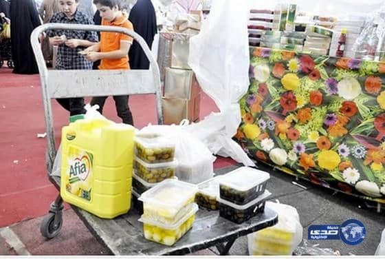 ضبط مخالفات صحية في إحدى المهرجانات الحائلية