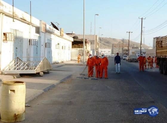 بلدية محافظة أملج تطلق حملة نظافة للأحياء السكنية (صور)