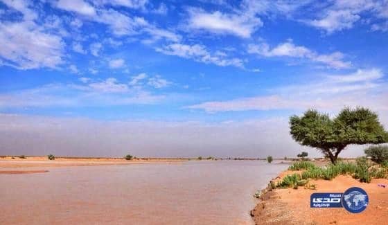 أمطار وصواعق على محافظة رماح