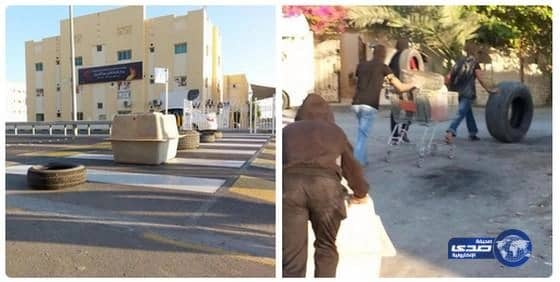 صور لمداهمة قوات الأمن لأوكار الإرهابيين في العوامية