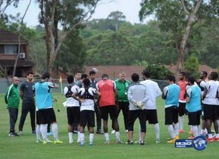 الأخضر يبدأ مرحلة الاعداد الثانية بسيدني