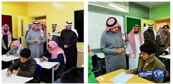 الأمير تركي بن عبدالله يتفقد سير العمل لاختبارات طلاب الرياض
