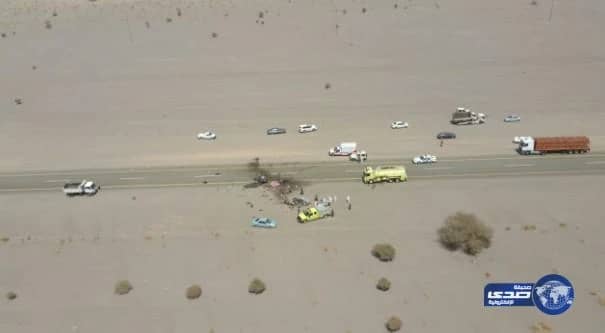 مصرع شخصين في حادث طريق شجوى العلا