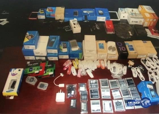 شرطة الرس تطيح بوافدٍ سرق ( ٤٢ ) جوالاً ..