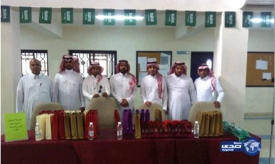 بالصور حفل ختامي بثانوية مقنا تحت شعار " حنا جنود الوطن بأمر سلمان "