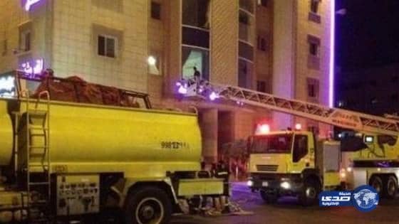 وفاة امرأة وطفل وإصابة 3 آخرين في حريق بجدة