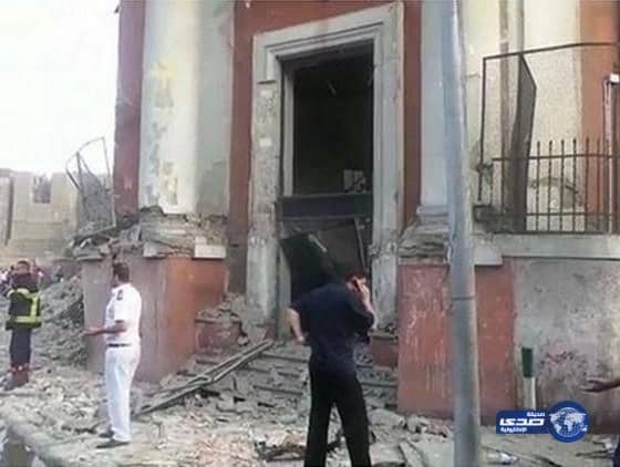 انفجار بمحيط القنصلية الإيطالية بوسط القاهرة (فيديو وصور)