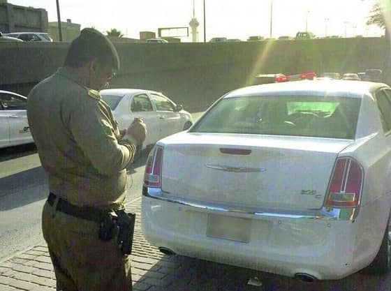 "باشر" يرصد 11400 مخالفة وقوف ممنوع في الرياض