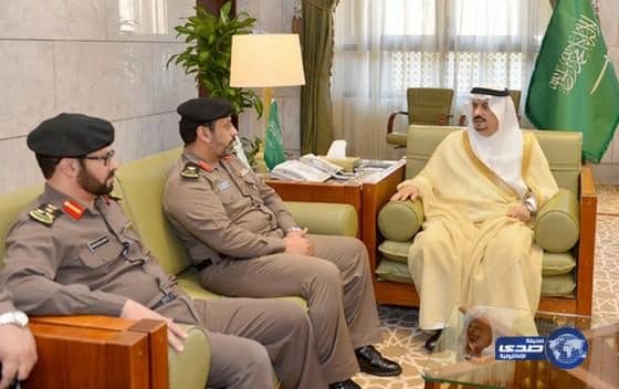 سمو الأمير فيصل بن بندر يستقبل مدير سجون منطقة الرياض