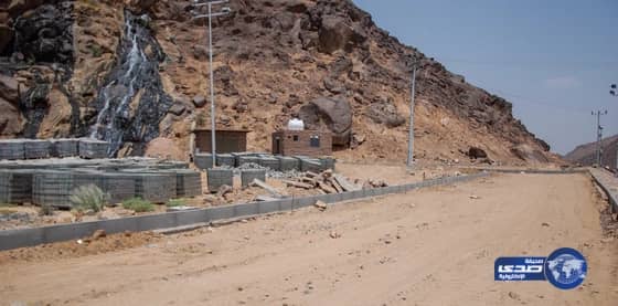 امانة نجران تنفذ حاليا مشروع لإستكمال تطوير شلال العريسة