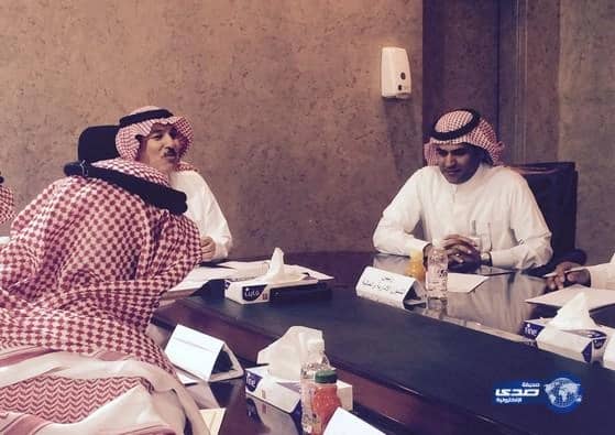 الزلفان يعقد اجتماع مع مدير عام فرع وزارة الزراعه بمنطقة الباحه