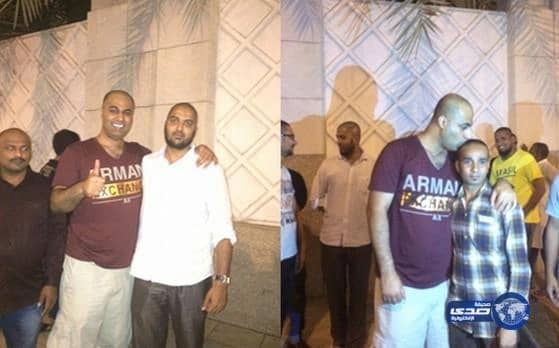 مسئول الخدمات الأرضية بمطار جدة يعتذر ويقبل رؤس العمال بعد الخبر المنشور في "صدى" (صور)