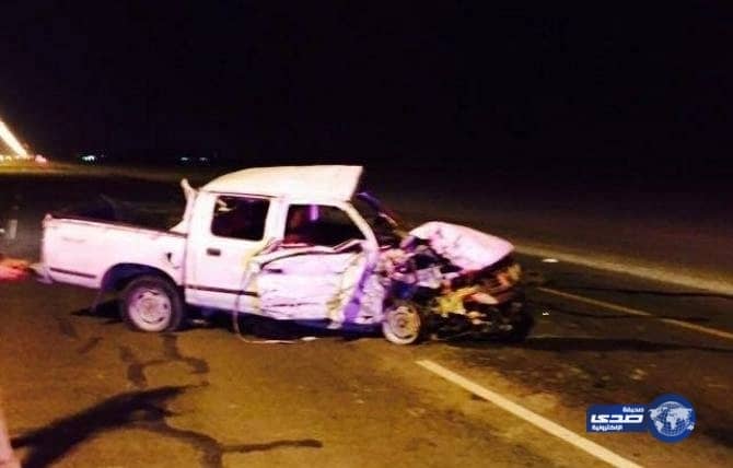 انقلاب مركبة يتسبب بوفاة شخصين وإصابة ثالث في حائل