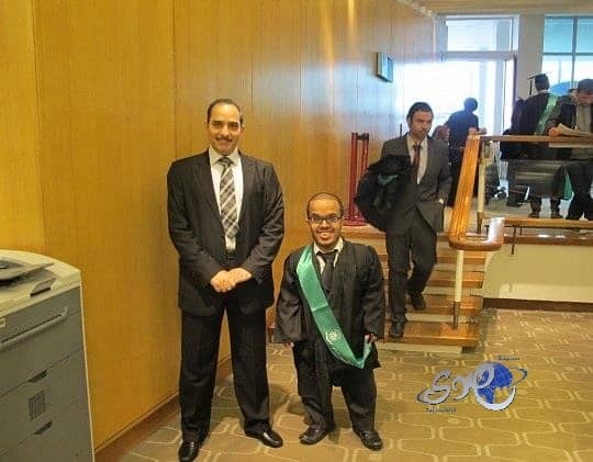 "أقصر" مبتعث سعودي يكمل دراسته في مدة قياسية