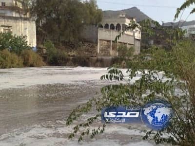 هطول أمطار غزيرة على منطقة الباحة