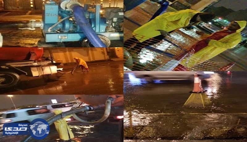 استعدادات قصوى لأمانة الأحساء لمواجهة الأمطار الغزيرة