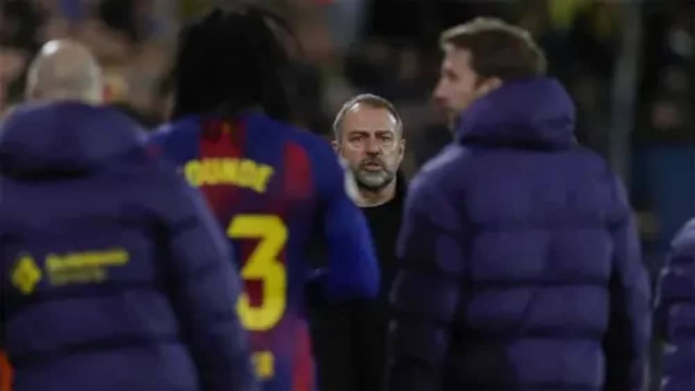 إصابة كوندي تقلق برشلونة قبل السوبر الإسباني