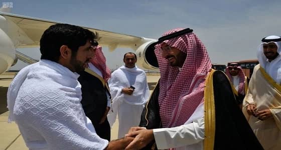 سمو ولي عهد دبي يصل جدة