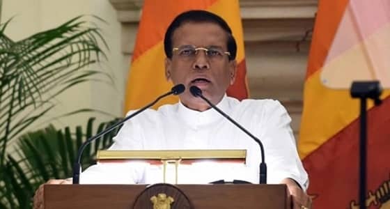 الرئيس السريلانكي يحذر من امتداد تفجيرات " داعش " إلى عدد من الدول