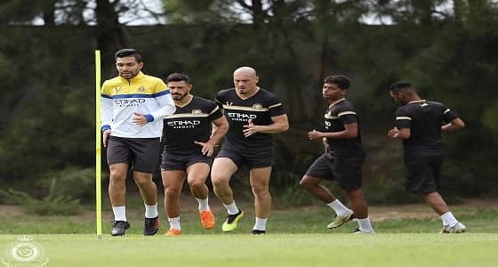 بالصور.. النصر يختتم تدريباته استعدادًا لأولى مبارياته الودية