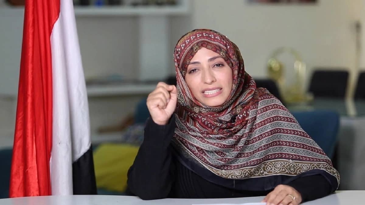 بالفيديو ..توكل كرمان تتطاول على "ابن باز" ووالدها يصفها"بقليلة الأدب" ويتبرء منها