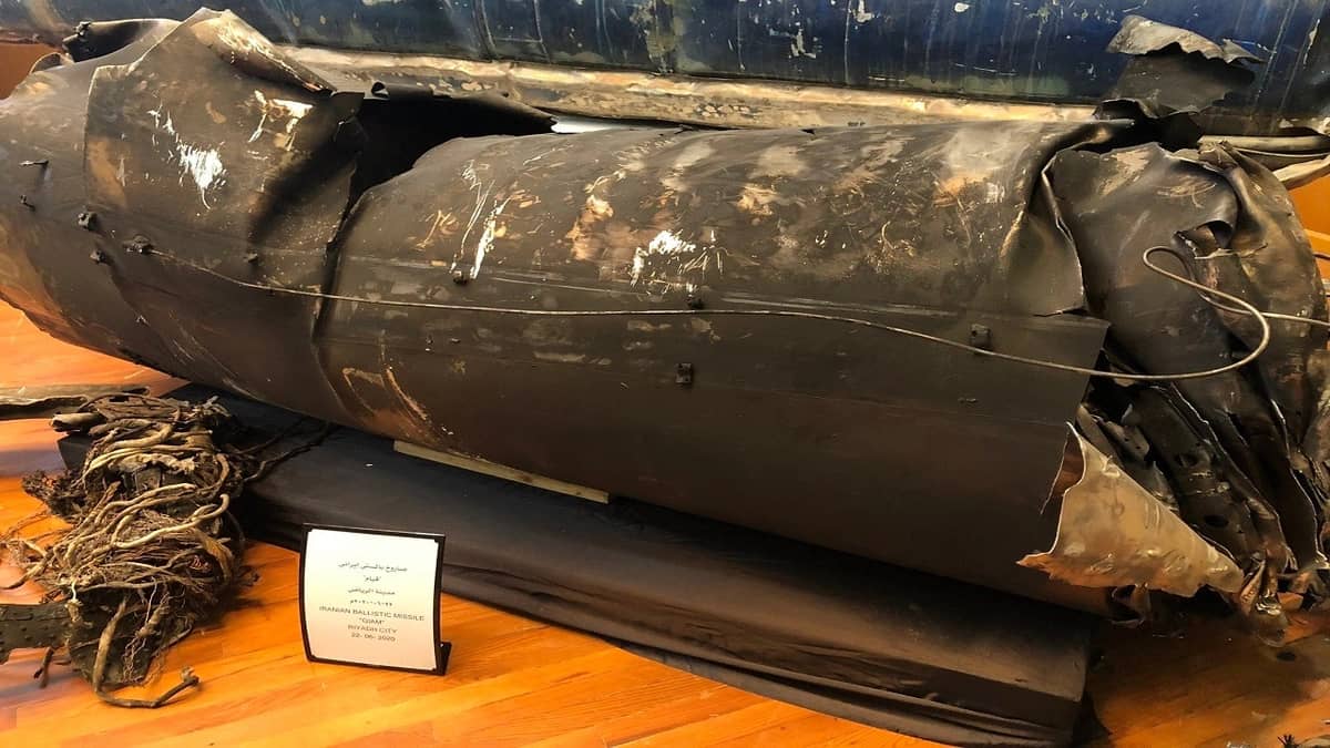 الكشف عن الصاروخ الإيراني «قيام» الذي أطلقه الحوثيون نحو الرياض
