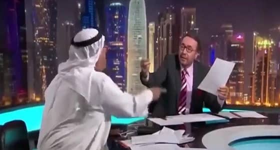 بالفيديو.. عايد المناع يلجم فيصل القاسم على الهواء