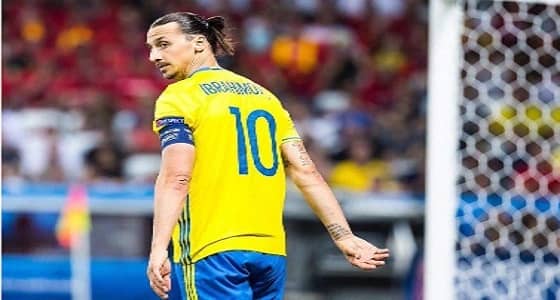 غياب إبراهيموفيتش عن السويد في مونديال روسيا