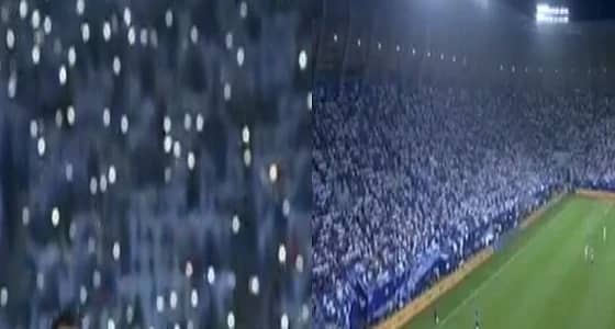 بالفيديو.. جماهير الهلال تبدأ الاحتفال بالدوري داخل المدرجات