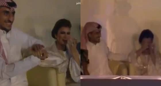 بالفيديو..لحظة بكاء أصالة في ليلة سهم