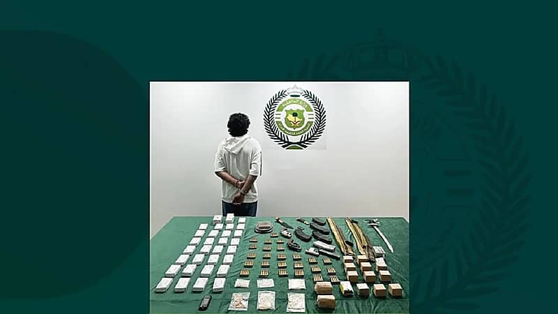 مكافحة المخدرات تحبط ترويج مادة الإمفيتامين المخدر بتبوك