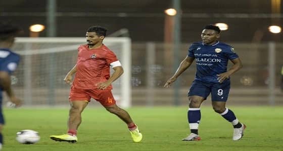الوحدة يفوز على جدة خلال المباراة الودية