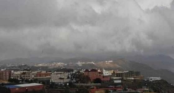 " الأرصاد " تنبه بهطول أمطار رعدية غزيرة على عسير