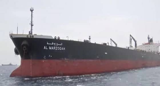 بالفيديو.. اللقطات الأولى للسفينة المرزوقة بعد تعرضها للتخريب في خليج عمان