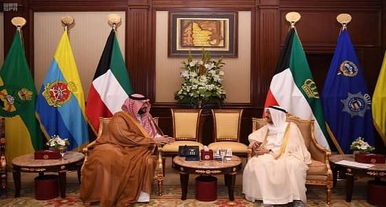 خادم الحرمين وولي العهد يهنئان أمير الكويت بعد تجاوزه للعارض الصحي