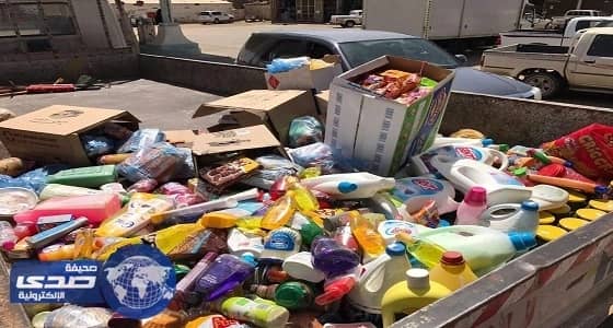 ضبط 240 كجم مواد منتهية الصلاحية في " محطات وقود بـ " طبرجل "