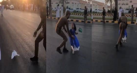 أول تعليق من رجل الأمن الذي أنقذ حمامة وطفلة من الدهس